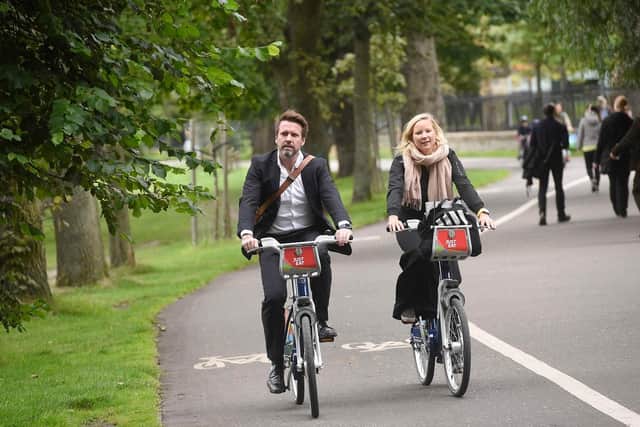 The Edinburgh cycle hire scheme proved popular but has been plagued by costly vandalism (Picture: Greg Macvean)