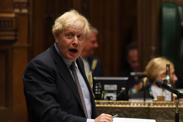 Boris Johnson's 'oven-ready deal' over Brexit is looking more like an 'oven-ready no-deal' (Picture: Jessica Taylor/AFP via Getty Images)