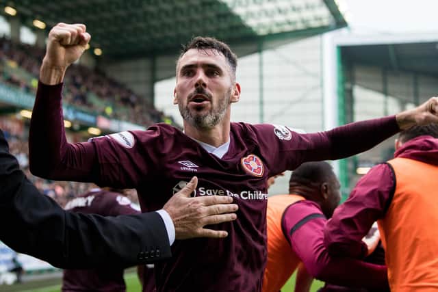 Michael Smith is expected to return to the Hearts team for the league opener with Dundee. Picture: SNS