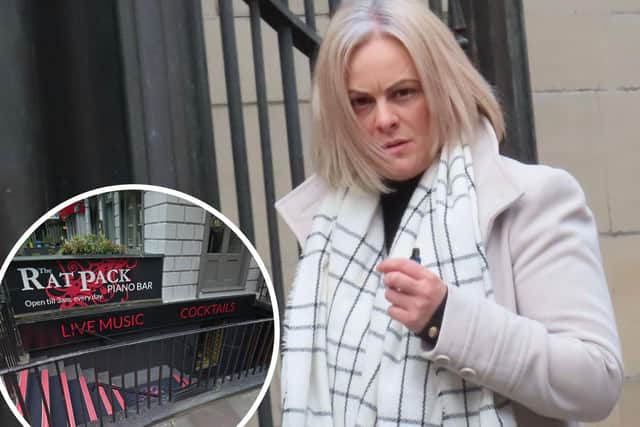 Kerry-Isa Bell attacked a woman while holding a pint glass in the Rat Pack pub in Edinburgh