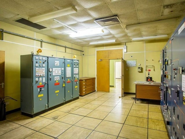 The main equipment building comes with an emergency power generator room, which is found next to the accommodation block, which housed the station mess, recreation and office facilities.