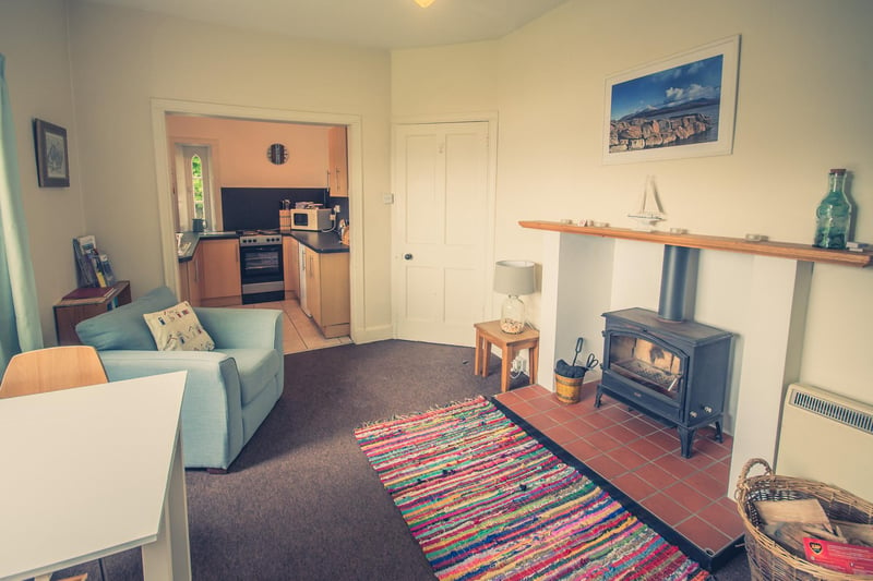 The South Lodge has a comfortable sitting room, with separate kitchen.