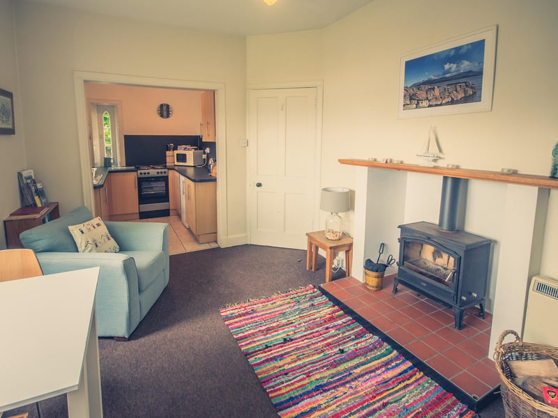 The South Lodge has a comfortable sitting room, with separate kitchen.
