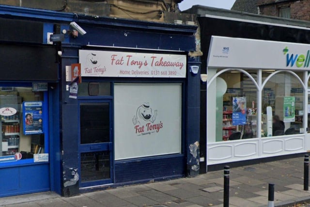 Fat Tony’s Takeaway is a family-run takeaway on Edinburgh's Mayfield Road, which serves up delicious fresh fish suppers. One customer gave the fish and chip shop a five star review on Google, and said it serves the "best fish and chips in Edinburgh".