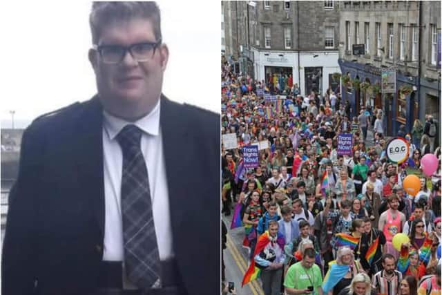 Pride Saltire 2021: 'We're all keen that the foundation he created builds into a positive legacy': Pride plan online event to pay tribute to founder after Covid cancels this years celebration