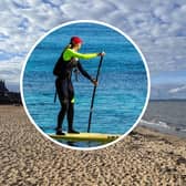 A paddleboarder saved a woman and children who were 'drifting offshore' from Portobello Beach in Edinburgh. (Photo credit: National World/Pixabay)