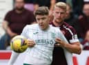 Hibs striker Kevin Nisbet and Hearts defender Stephen Kingsley have both been selected by Scotland boss Steve Clarke in the past. Picture: SNS