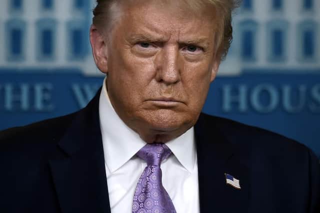 Donald trump made inaccurate comments about the coronavirus during an interview with Fox News (Getty Images)
