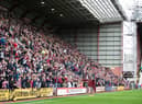 Tynecastle Park ranked in the top 10, but wasn't the highest ranking ground in Scotland. Picture: SNS