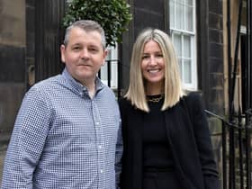 Kelly Byrne and Kenny Baillie will together lead the Edinburgh-based online fashion retailer. Picture: contributed.