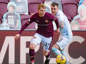 Gary Mackay-Steven has been brought to Hearts as an attacking outlet.
