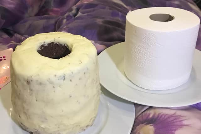 The cake was baked by Amanda's talented 11-year-old daughter, Holly. Picture: Contributed