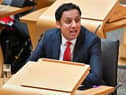Scottish Labour leader Anas Sarwar during First Minister's Questions. Picture: Jeff J Mitchell/PA Wire