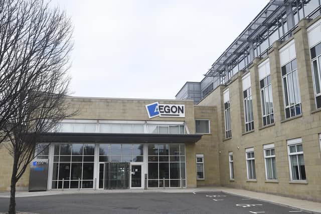 Aegon UK with its Edinburgh Park offices is a major capital employer with some 2,000 people in the city. Picture: Greg Macvean