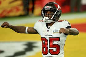 Jaydon Mickens was part of Tom Brady's Tampa Bay Buccaneers side which won Super Bowl LV (Getty Images)