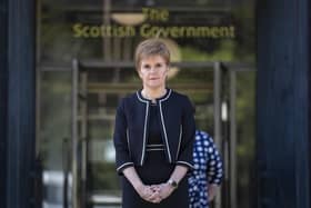 First Minister Nicola Sturgeon. Jane Barlow-WPA Pool/Getty Images.