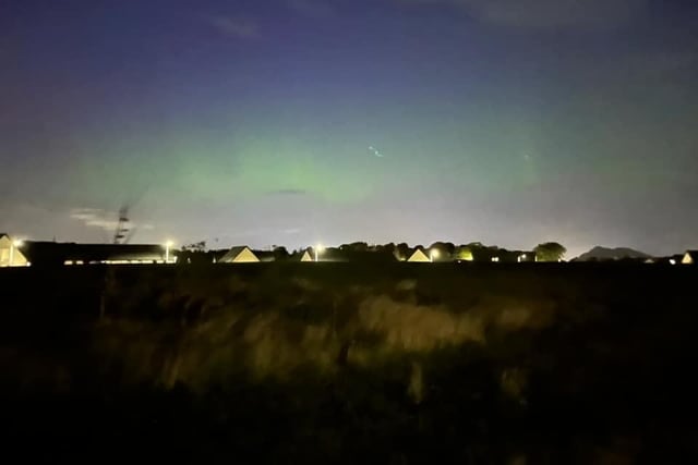 Caroline J Richmond sent over this incredible photo of the Northern Lights from Straiton.