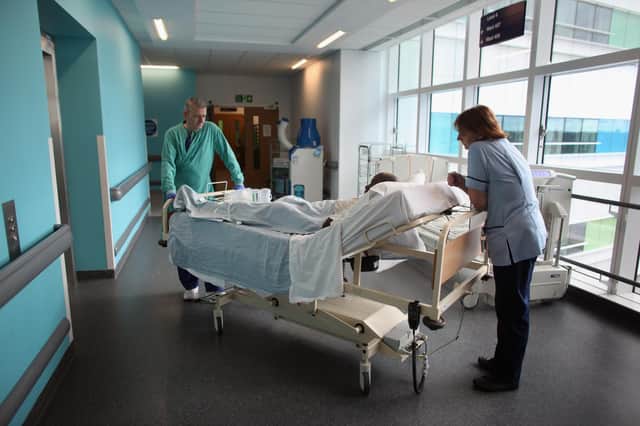 The lack of spare beds on hospital wards is affecting waiting times in accident and emergency (Picture: Christopher Furlong/Getty Images)