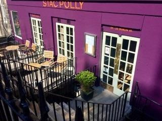 Stac Polly at the corner of Dublin Street and Albany Street in Edinburgh's New Town is advertised as "somewhat of an Edinburgh dining institution". It has been in its current hands for five years, but was previously under the same ownership for 28 years.   It has a ground-floor gin bar with 30 covers and a traditional restaurant space for up to 80 covers.  The sale details say:"The business would be equally suited to a continuation of name and trading style or indeed providing the size and scope for a full rebrand and change of trading style."  Asking price: £29,500.