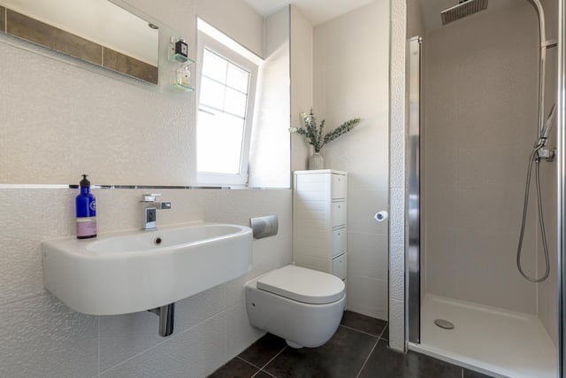 One of the property's two en-suite shower rooms.