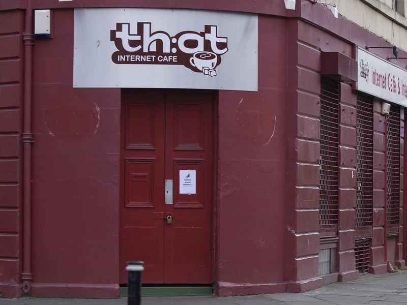 Th:at Internet Cafe on Brougham Place, one of the Capital's most popular internet cafes back when such establishments were in vogue.