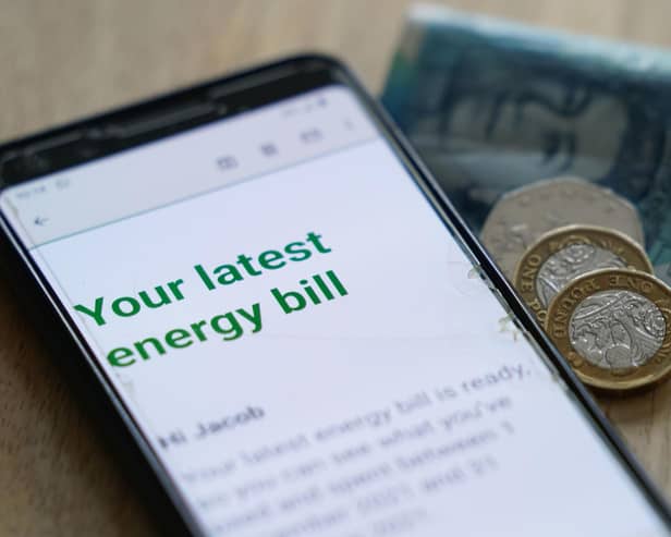 The total annual energy bill of an average Edinburgh household is £1,888, according to the latest figures. Photo by Jacob King/ PA.