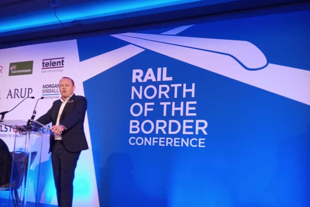 Scotland's Railway managing director Alex Hynes said returning ScotRail's weekend revenue to pre-pandemic levels had been an "extraordinary achievement". Picture: The Scotsman