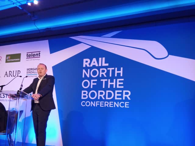 Scotland's Railway managing director Alex Hynes said returning ScotRail's weekend revenue to pre-pandemic levels had been an "extraordinary achievement". Picture: The Scotsman