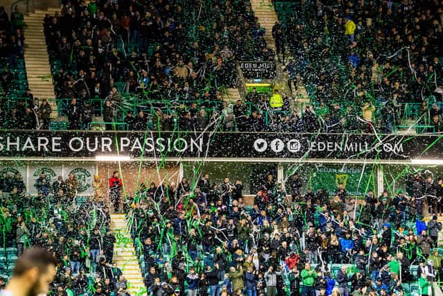 Hibs have reached the 7,000 mark for season tickets sold. Picture: SNS