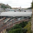 British Transport Police are dealing with an incident at Edinburgh Waverley