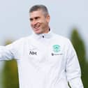 Hibs manager Nick Montgomery guided Central Coast Mariners to silverware last season.