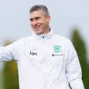 Hibs manager Nick Montgomery guided Central Coast Mariners to silverware last season.