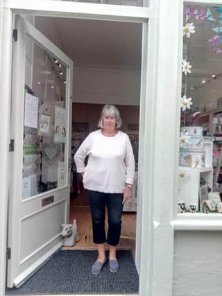 Karen Heriot, owner of Daisy Cheynes gift shop in Edinburgh, has taken the opportunity to overhaul the shop's website during lockdown. Picture: Poppy Thompson