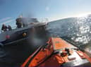 The Dunbar RNLI crew rescued the stricken boat on Thursday morning.