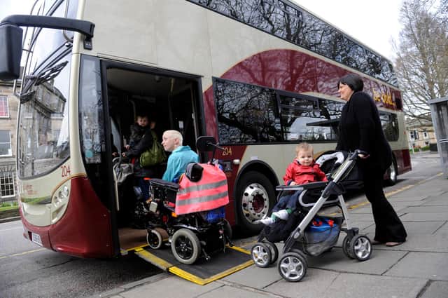 Lothian Buses came under fire last year over lack of space for buggies and wheelchairs
