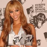 The R&B superstar, who had just released her first solo album, picked up two awards at the MTV event in Leith.