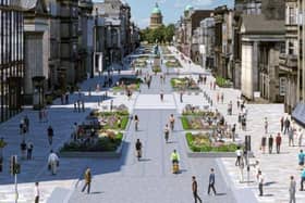 The transformation of Edinburgh's George Street into a pedestrian and cycle zone was due to be funded through the Visitor Levy