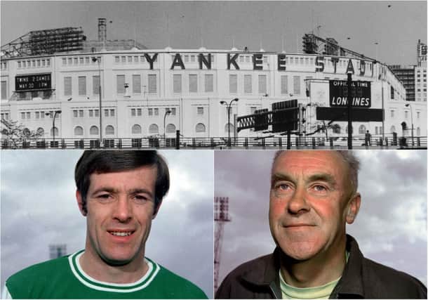 On this day in 1967, Bob Shankly's Hibs team, featuring Pat Stanton and rebranded as Toronto City, played Cerro / New York Skyliners at Yankee Stadium