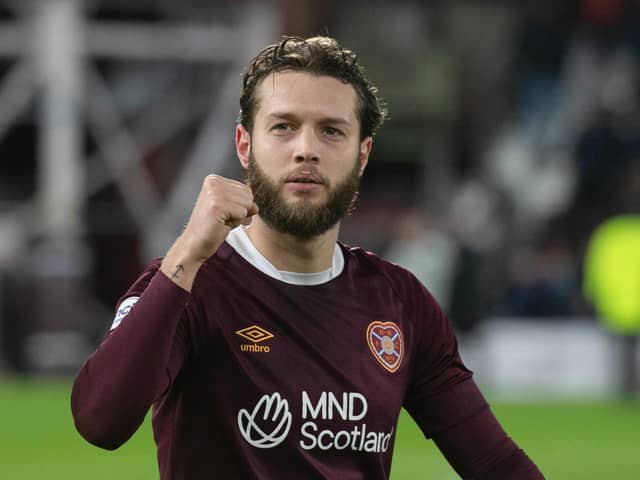 Hearts midfielder Jorge Grant is eager to play more often.