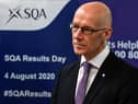 Calls for John Swinney's resignation have come after a letter branded the exam results a "shambles"