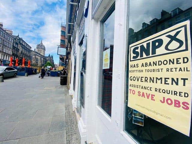 Royal Mile traders are facing an uncertain future