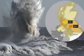 A series of weather warnings have been issued.,