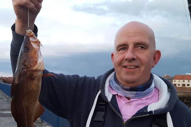 Alan Brown, the new chairperson at the Bass Rock Shore Angling League. Picture by Nigel Duncan