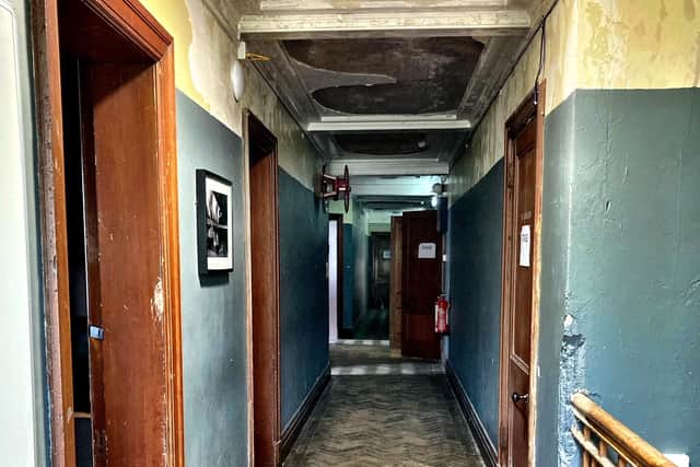 Backstage - Leith Theatre's dressing room corridor