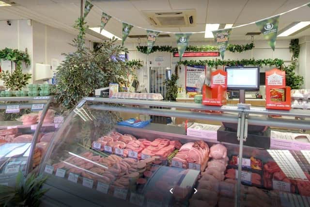Stock photo of Peter Whitecross Butchers at Dunbar High Street, which has sadly closed its doors after 27 years in business.