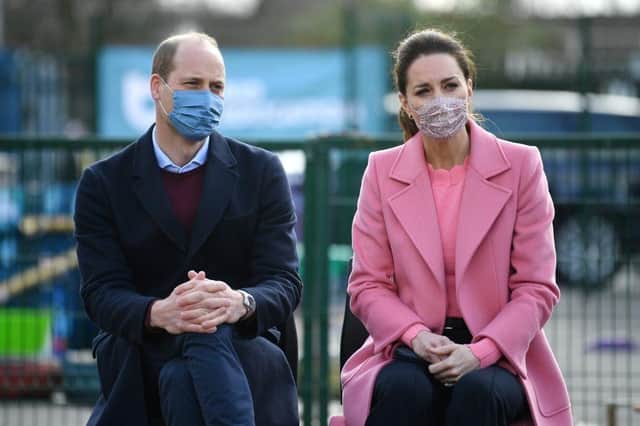 The Duke of Cambridge has paid tribute to the efforts of the NHS.