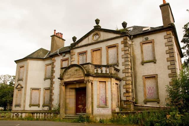 The historic property in the south west of the city was built in 1758 with sandstone from Redhall Castle. It was a children's home from the 1940s for three decades. Fenced off and boarded up, the former mansion's future is uncertain after plans to turn it into flats have not gone ahead.