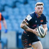 Edinburgh's George Taylor has returned to action after surgery to repair a broken jaw, cheekbone and nose. Picture: Paul Devlin/SNS