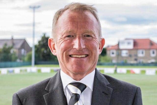 Jim Brown is keen for League Two to restart in October. Picture: SNS