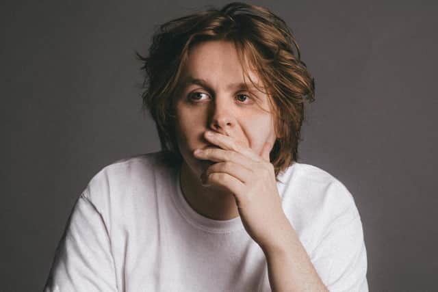 Lewis Capaldi has opened up about his relationship with Paige Turley.